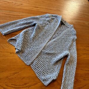 Blue sparkly sweater